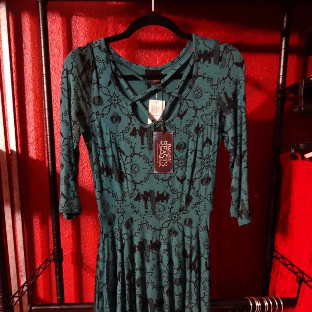 hot topic harry potter fantastic beasts dress small